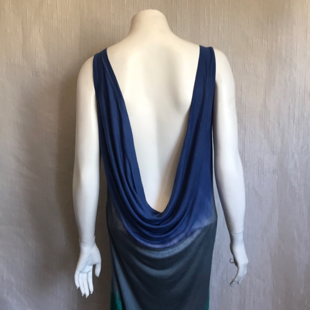 Beach Dress (Propriano colour block) tie dye - Picture 3 of 8